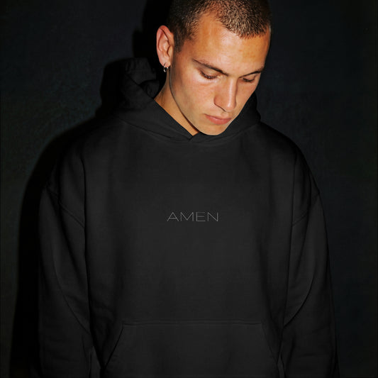 Wear The Word "Amen" Hoodie Herre