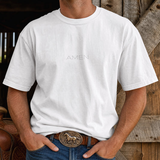 Wear The Word "Amen" T-skjorte Herre