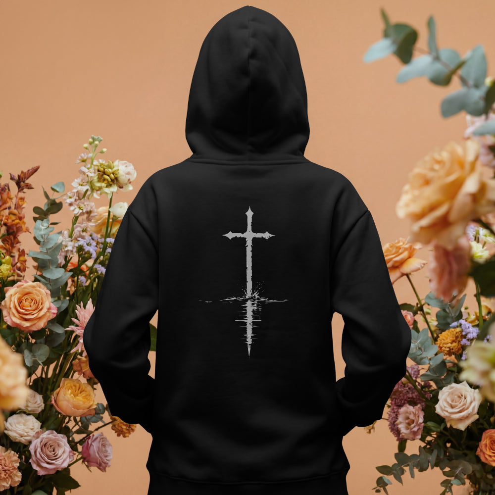 Wear The Word "Cross" Hoodie Dame