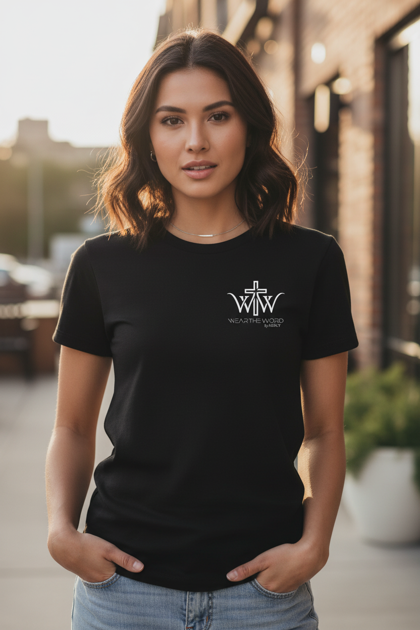 Be Strong and Courageous T-skjorte