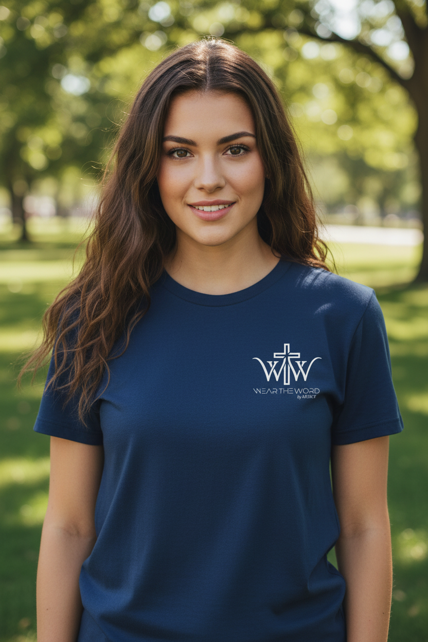 Be Strong and Courageous T-skjorte