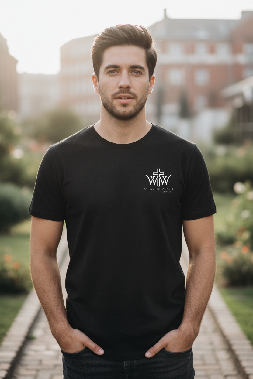 Be Strong and Courageous T-skjorte