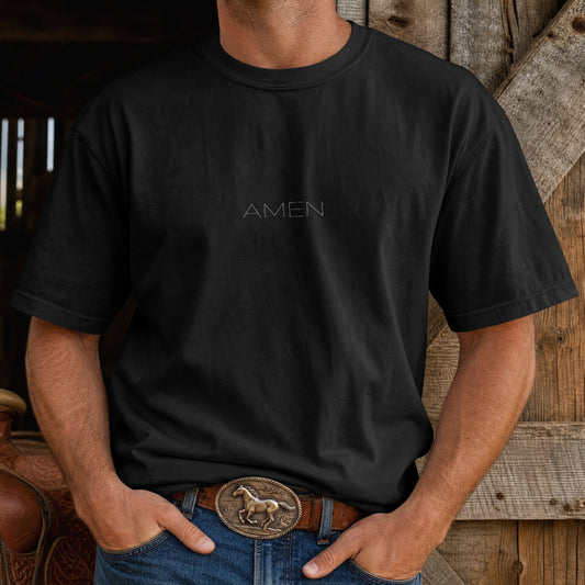 Wear The Word "Amen" T-skjorte Herre