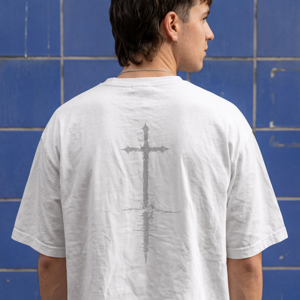 Wear The Word "Cross" T-skjorte Herre