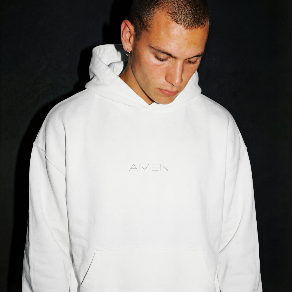 Wear The Word "Amen" Hoodie Herre