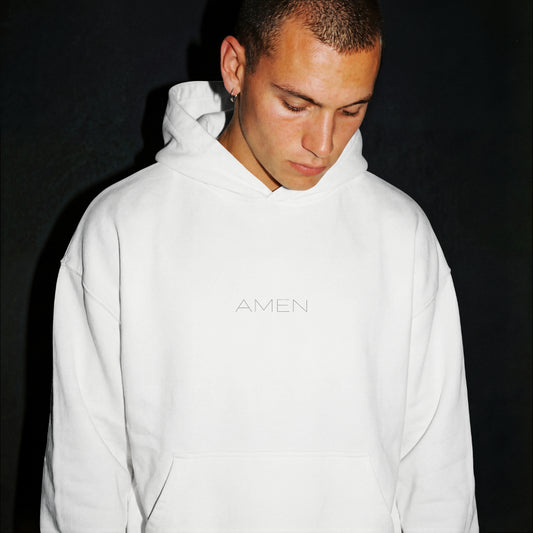 Wear The Word "Amen" Hoodie Herre